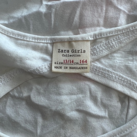 Summer sleeveless top from Zara. Girl size 13/14 - Picture 9 of 9